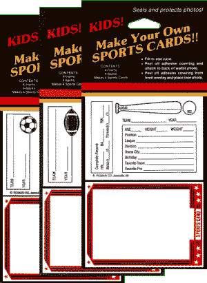 Sports trading card package